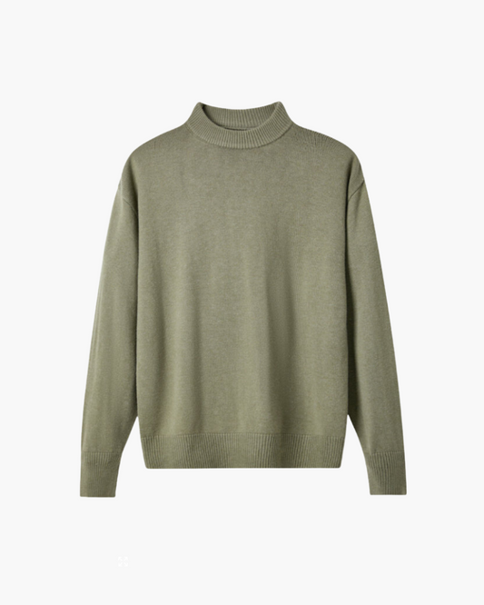 100% Premium Wool Turtleneck - Montierri