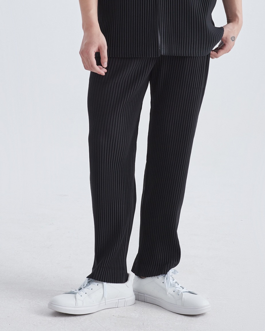 Ribbed Cotton Pantalon - Montierri