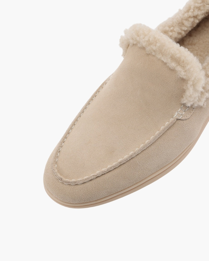 Fur-Lined Premium Loafers - Montierri