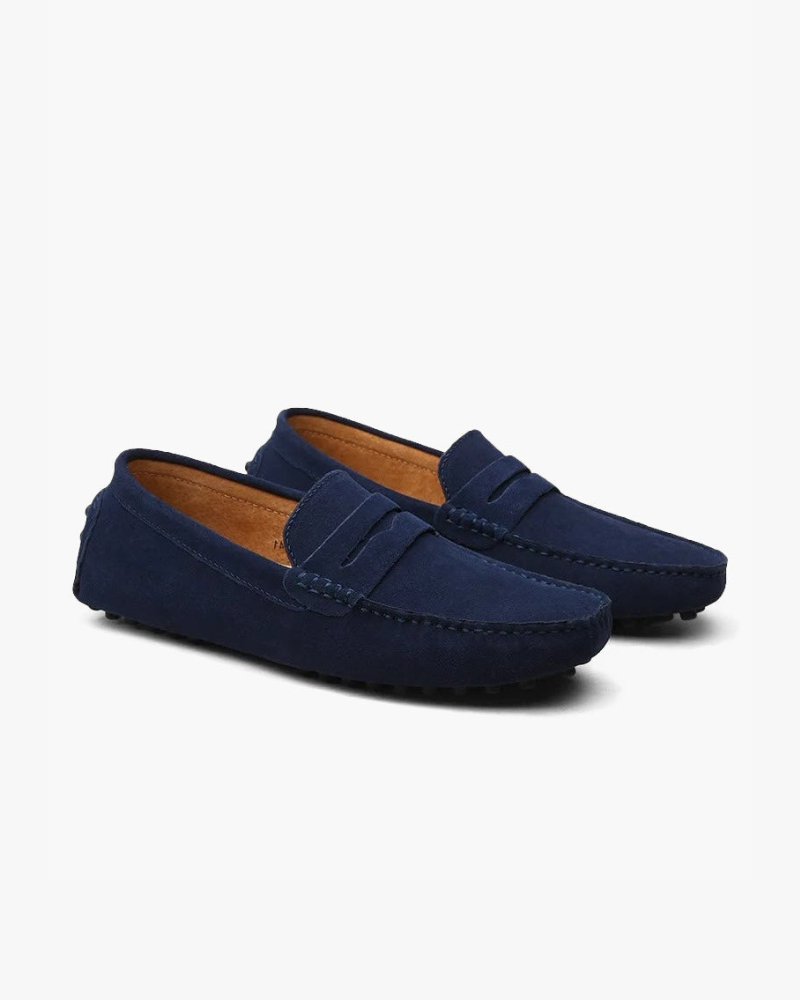 Suede Driver Loafers - Montierri