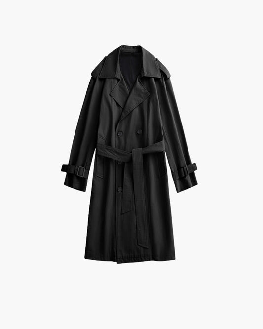 Classic Double-Breasted Trench Coat - Montierri