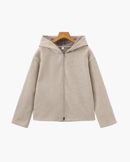 Marlow Wool Zip Coat - Montierri