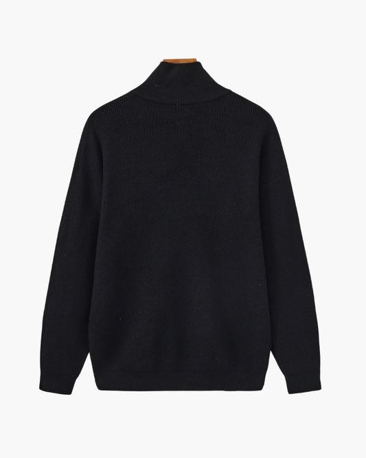 Refined Half-Zip Knit Pullover - Montierri