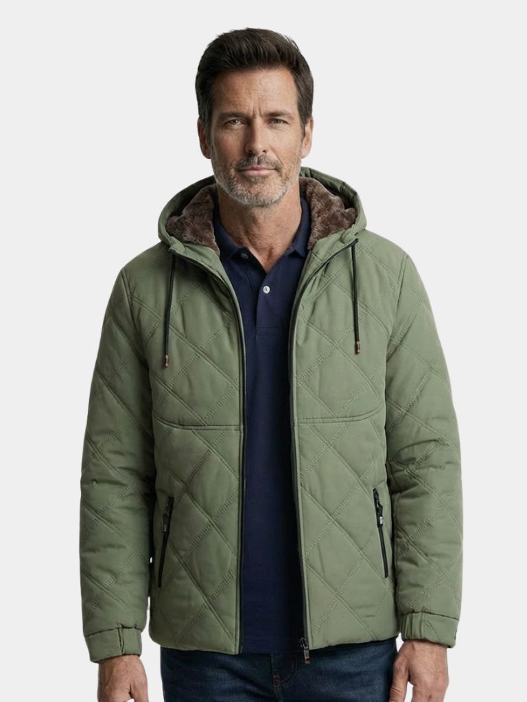 Slate Cavalier Zip Jacket - Montierri
