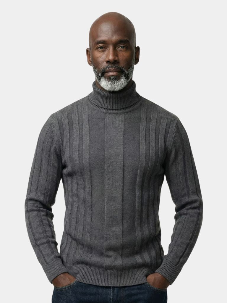 Turtleneck Knitwear Pullover Sweater - Montierri