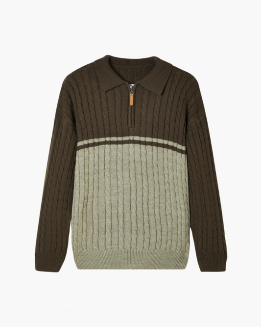 100% Premium Wool Zip Up - Montierri