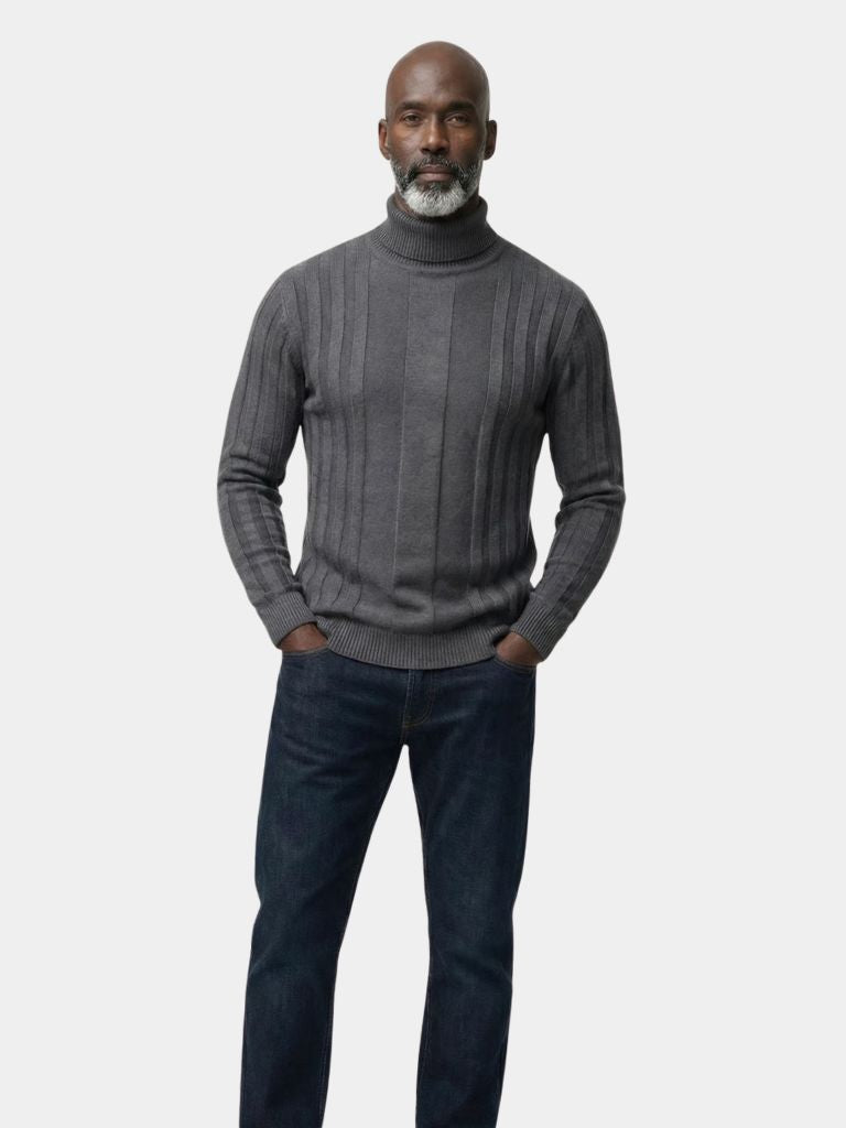 Turtleneck Knitwear Pullover Sweater - Montierri