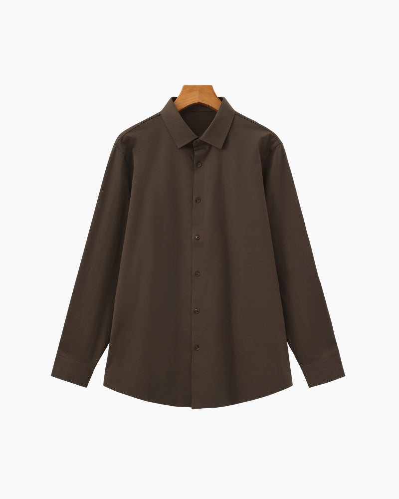 Tailored Cotton Flex Shirt - Montierri