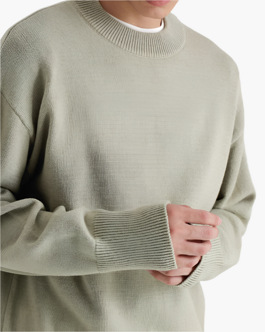 100% Premium Wool Turtleneck - Montierri