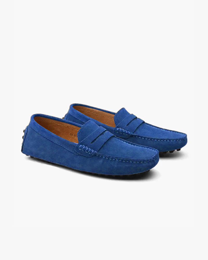 Suede Driver Loafers - Montierri