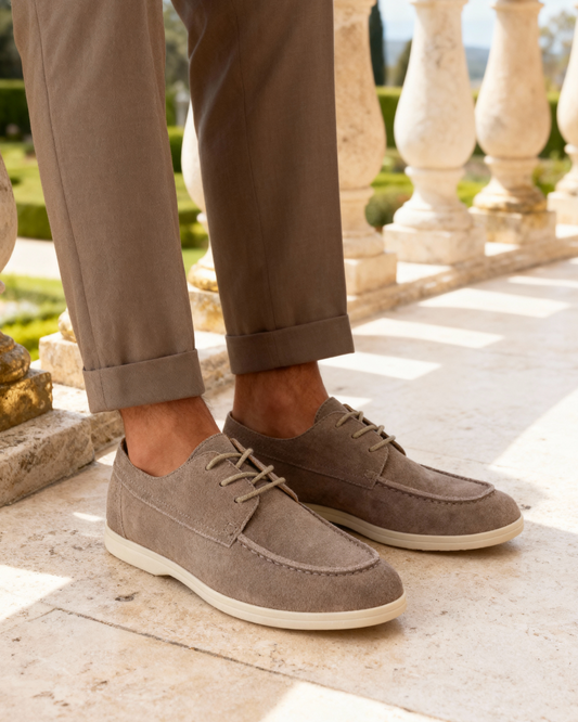 Premium Suede Lace Shoes - Montierri