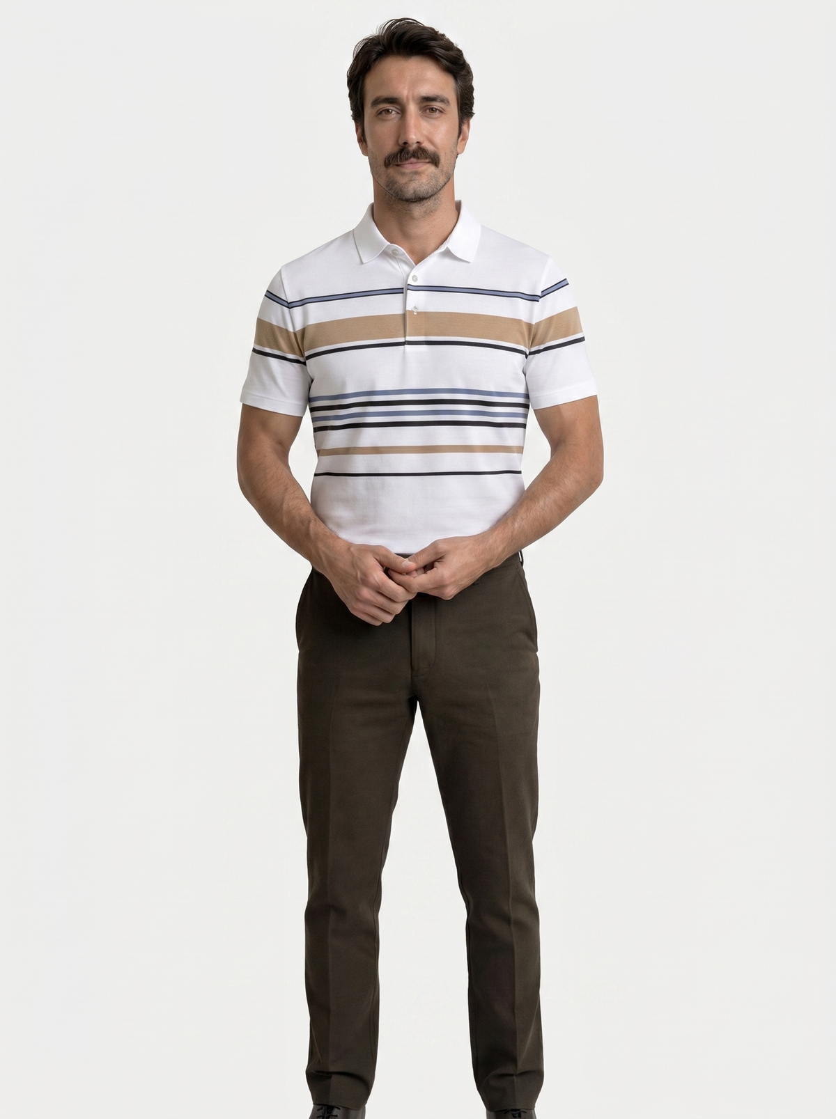 Sunset Stripe Polo - Montierri