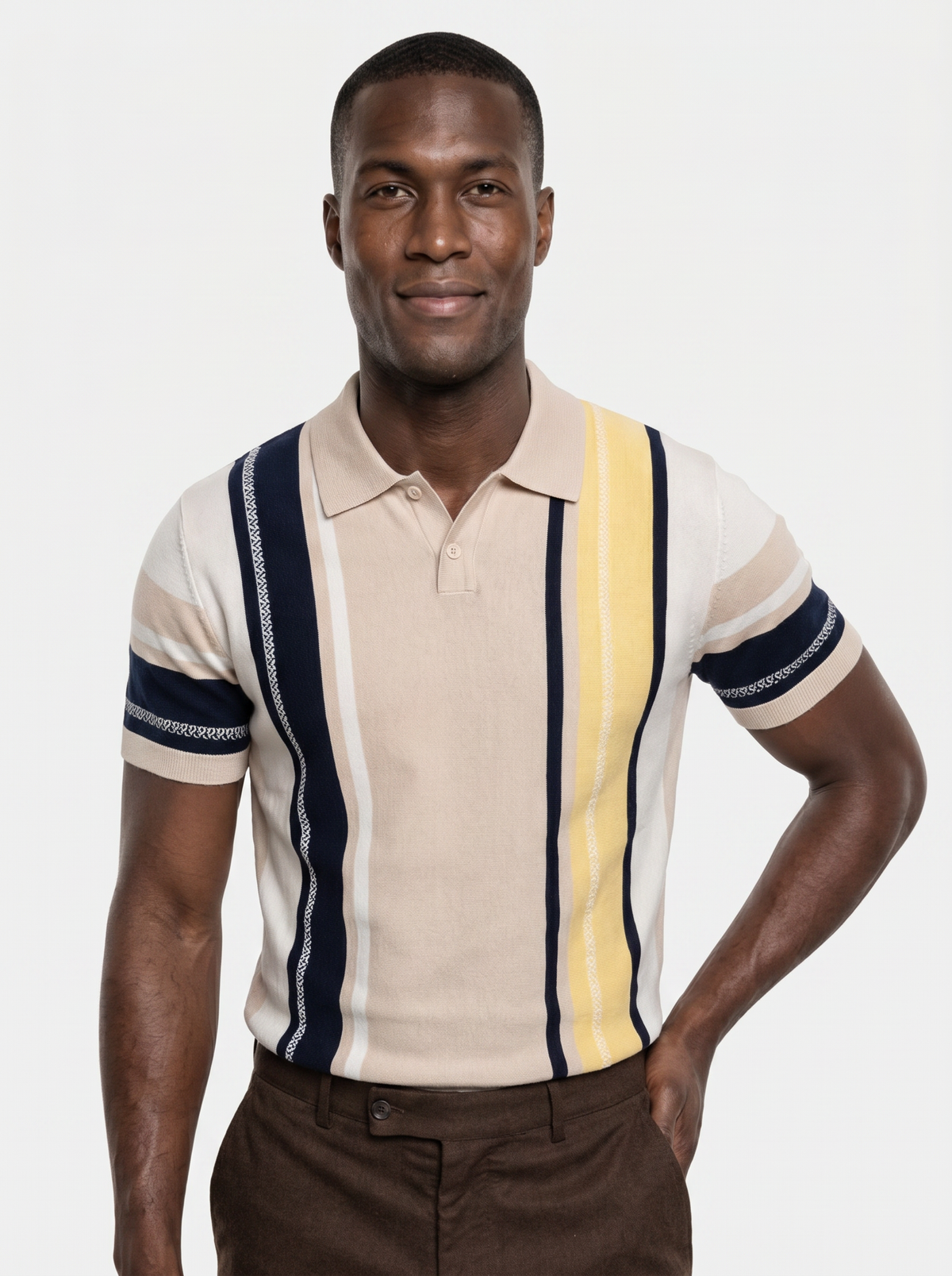 Sundown Stripes Polo - Montierri