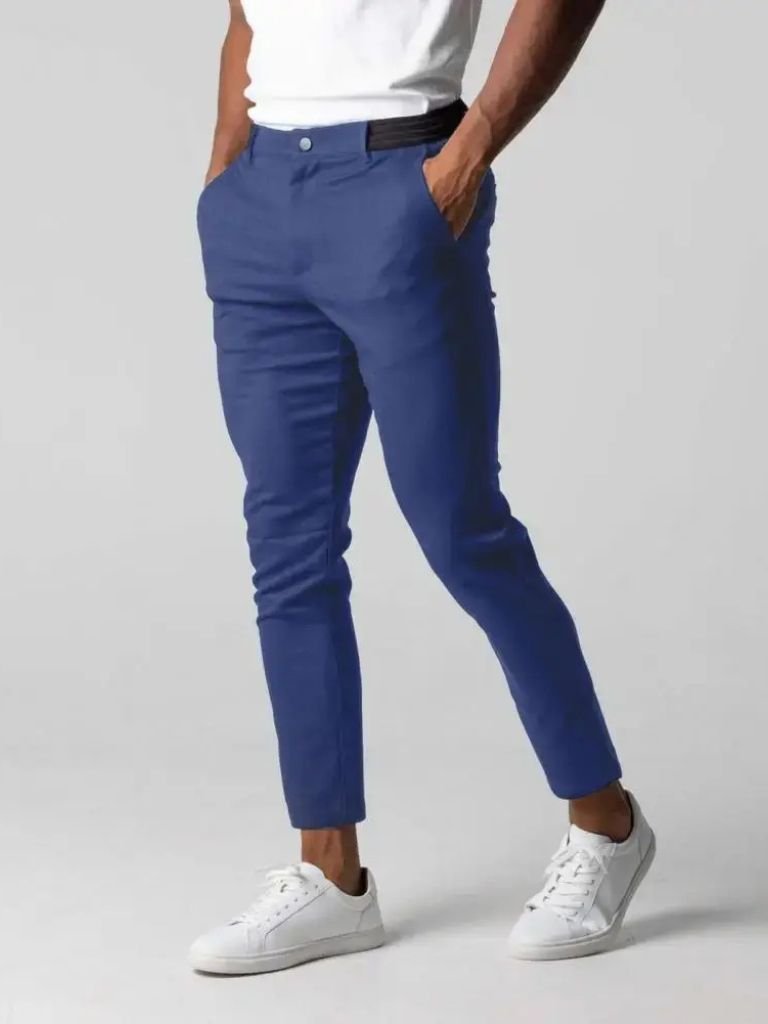 Stretchy Slim Trousers - Montierri