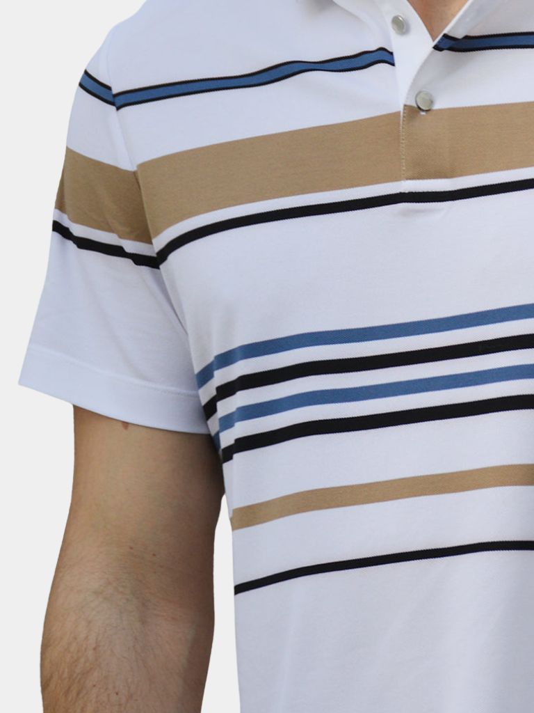 Sunset Stripe Polo - Montierri