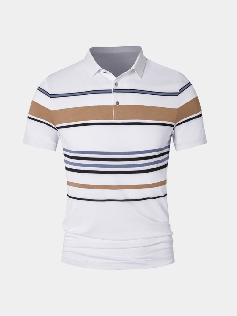 Sunset Stripe Polo - Montierri