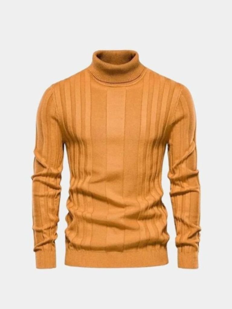 Turtleneck Knitwear Pullover Sweater - Montierri
