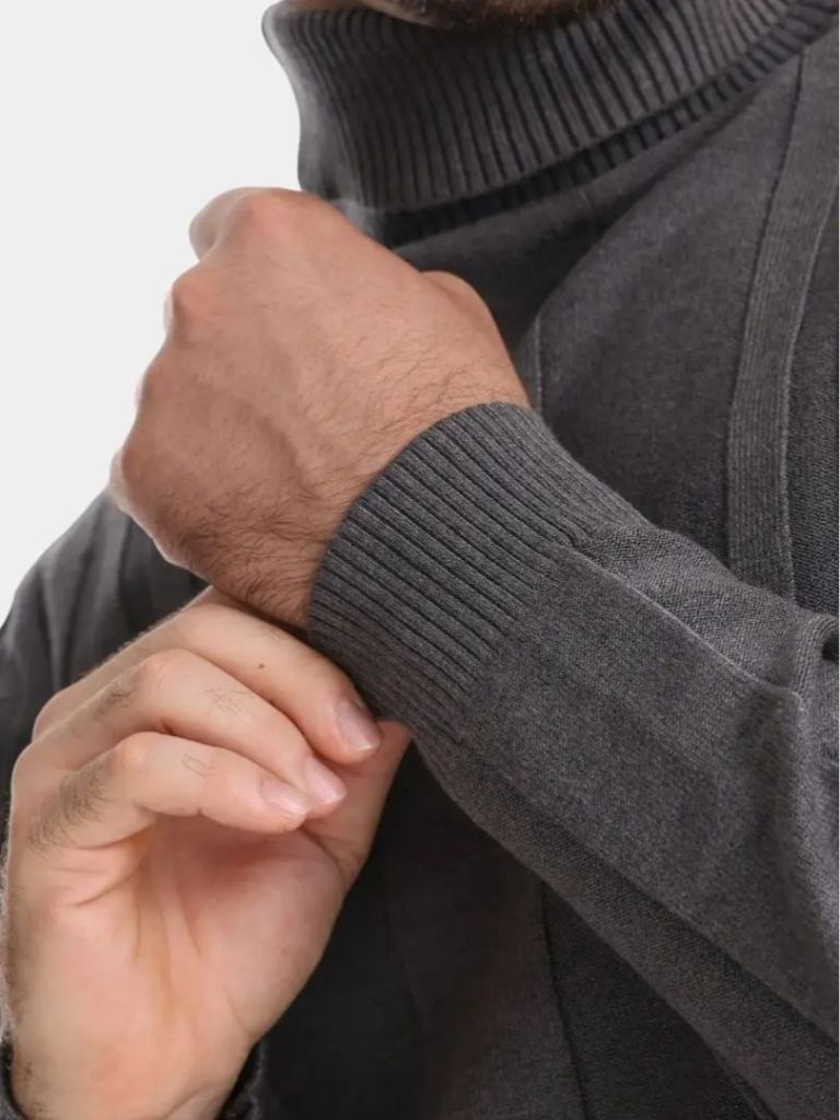 Turtleneck Knitwear Pullover Sweater - Montierri