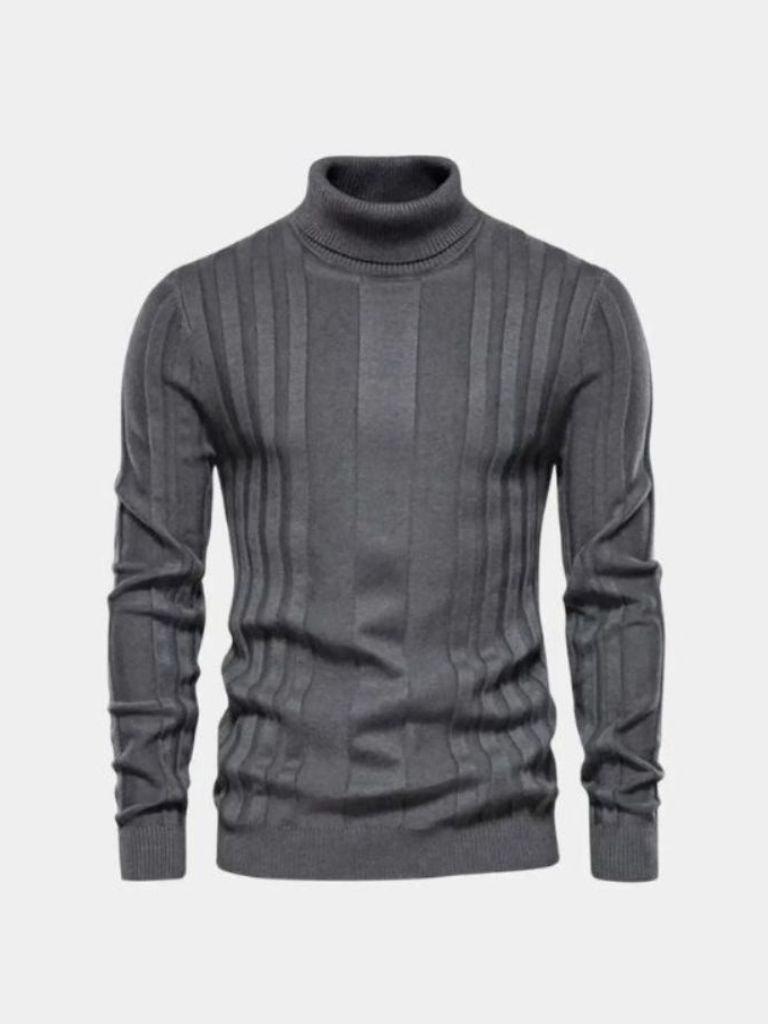 Turtleneck Knitwear Pullover Sweater - Montierri