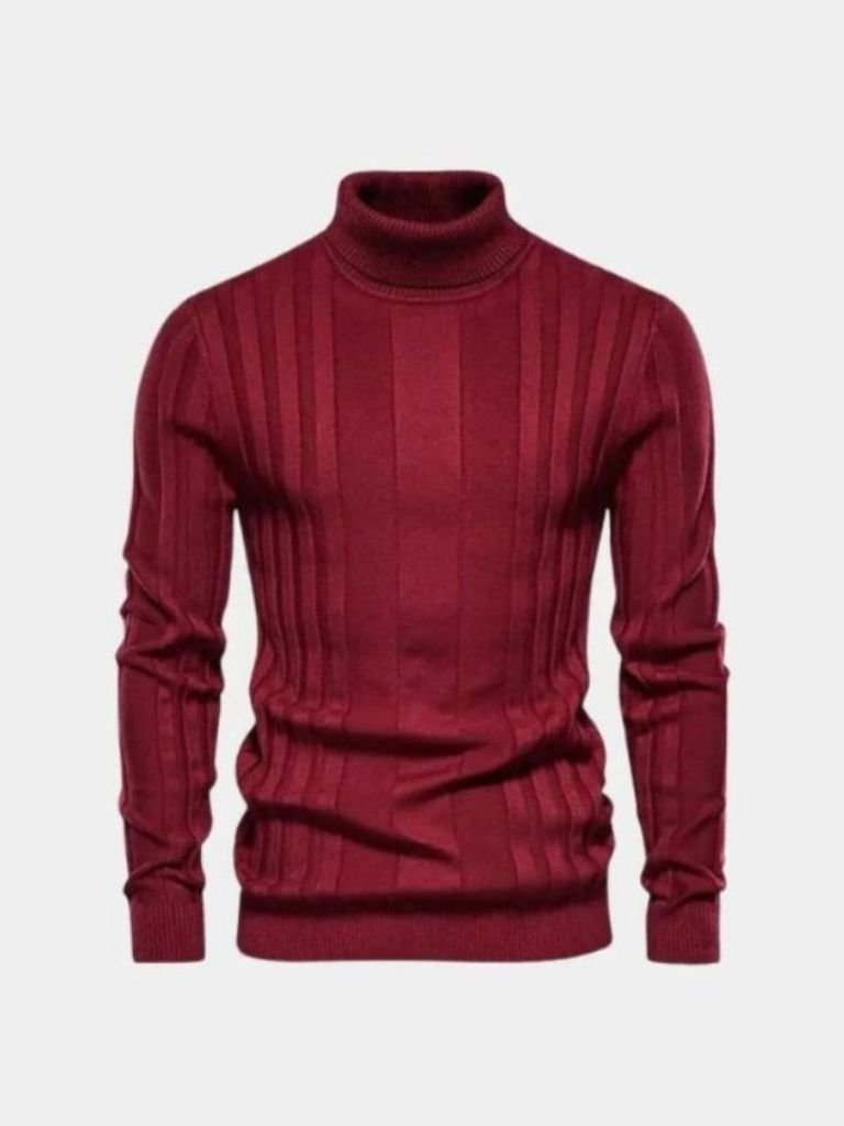 Turtleneck Knitwear Pullover Sweater - Montierri