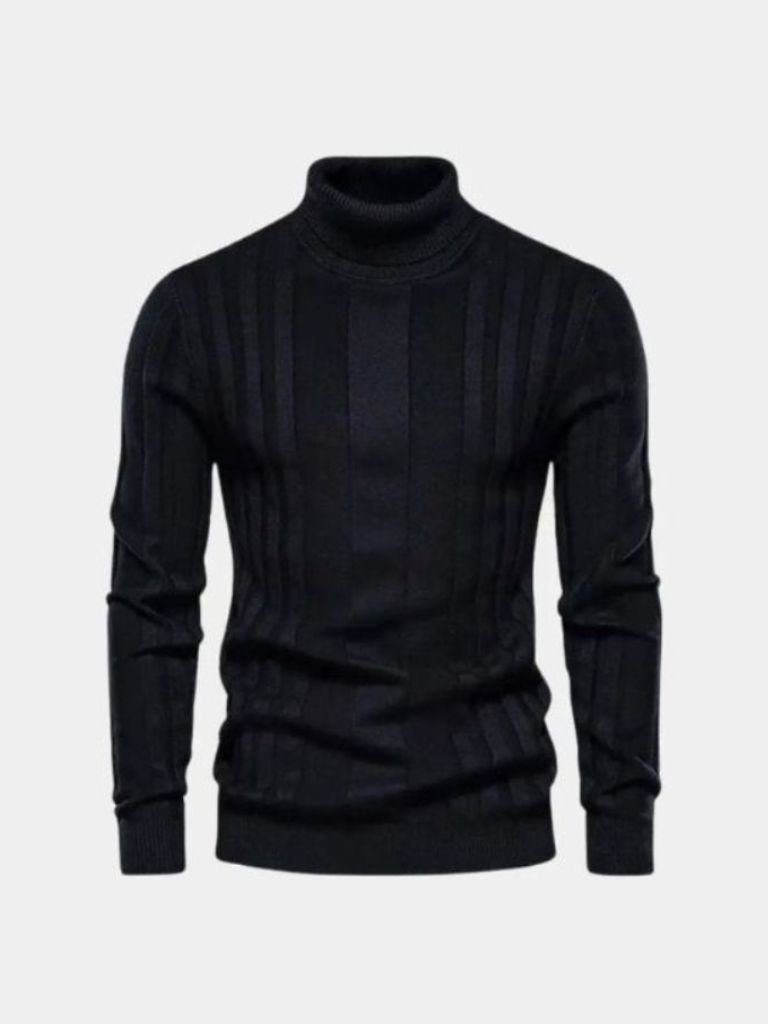 Turtleneck Knitwear Pullover Sweater - Montierri
